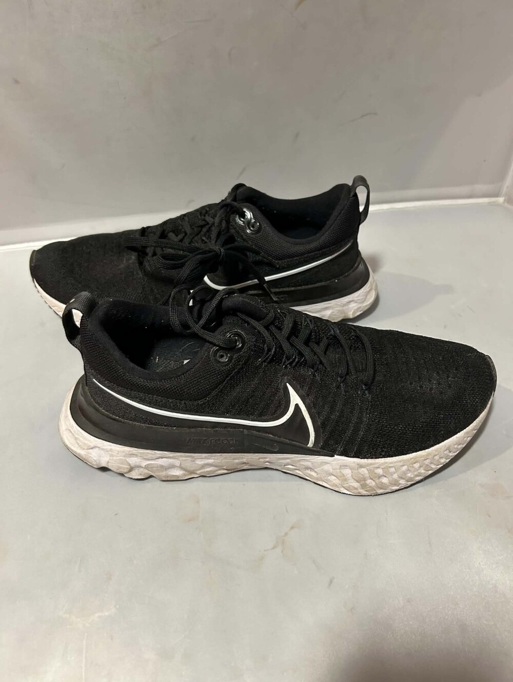 Nike React Infinity Run 2 Running Shoe Black White CT2357-002 Mens Size 10